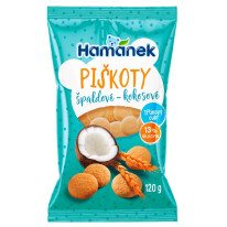 Piškóty Hamánek  špaldovo kokosové 120 g
